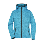 Ladies' Knitted Fleece Hoody